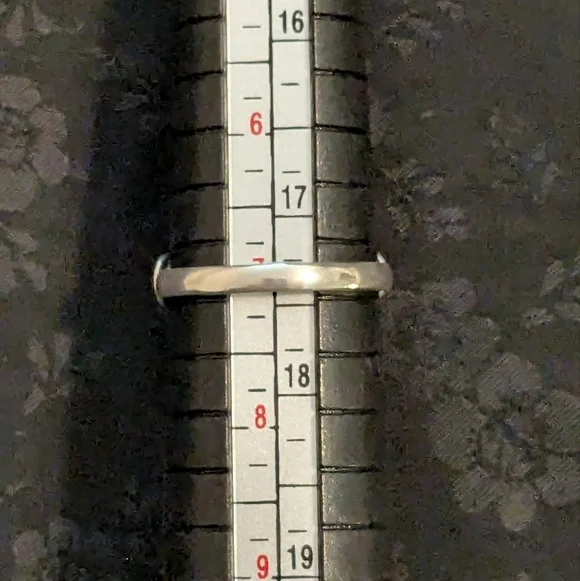 🆕 Elegant 925 Sterling Silver. Ring Genuine Citrine Ring Size 7 - Picture 6 of 6